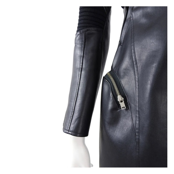 Comme Des Garçons x Junya Watanabe rare limited Fall 2013 fitted leather jacket - Picture 3 of 8